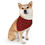 Thumbnail: Red & Black Plaid Pattern - Pet Bandana Collar 