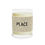 Thumbnail: Straight-on view of Peace Candle showcasing text label on a white background.