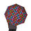 Thumbnail: Person holding a Pac-Man themed semi-automatic umbrella featuring colorful ghosts and retro arcade patterns