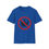 Thumbnail: Flat lay of royal blue No Monarchy T-shirt