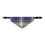 Thumbnail: Blue Plaid Pattern - Pet Bandana Collar 