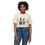 Thumbnail: Woman wearing cream NY RAT T-Shirt parody unisex cotton tee with "I ♥ NY" rat print.