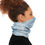 Thumbnail: Tube Scarf - Light Blue Abstract Pattern