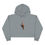 Thumbnail: Gray E.T. crop hoodie front view