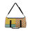 Thumbnail: Colorblock duffel bag with polka dots and green stripes