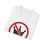 Thumbnail: Folded white No Monarchy T-shirt showing anti-crown graphic
