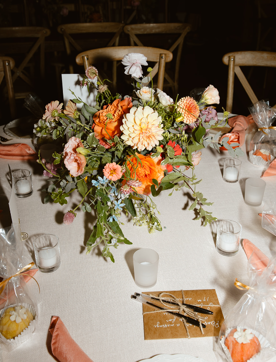 Thumbnail: Havana Ice Peach Table Linen Rentals