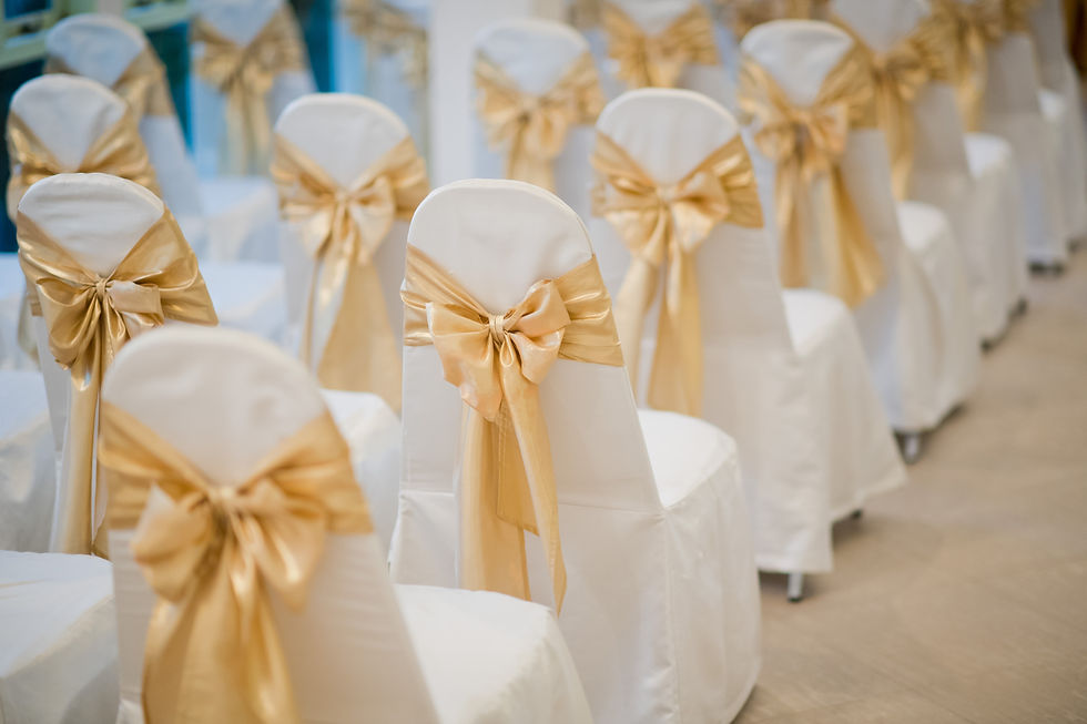 A variety of eco-friendly chair cover options for conscious consumers