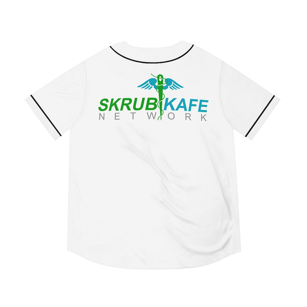 Thumbnail: The Skrub Kafe Network Men's Baseball Jersey