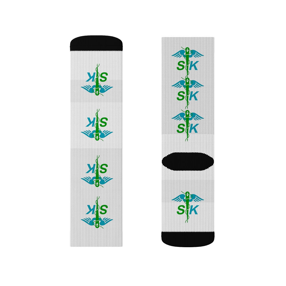 Thumbnail: Skrub Kafe Sublimation Socks