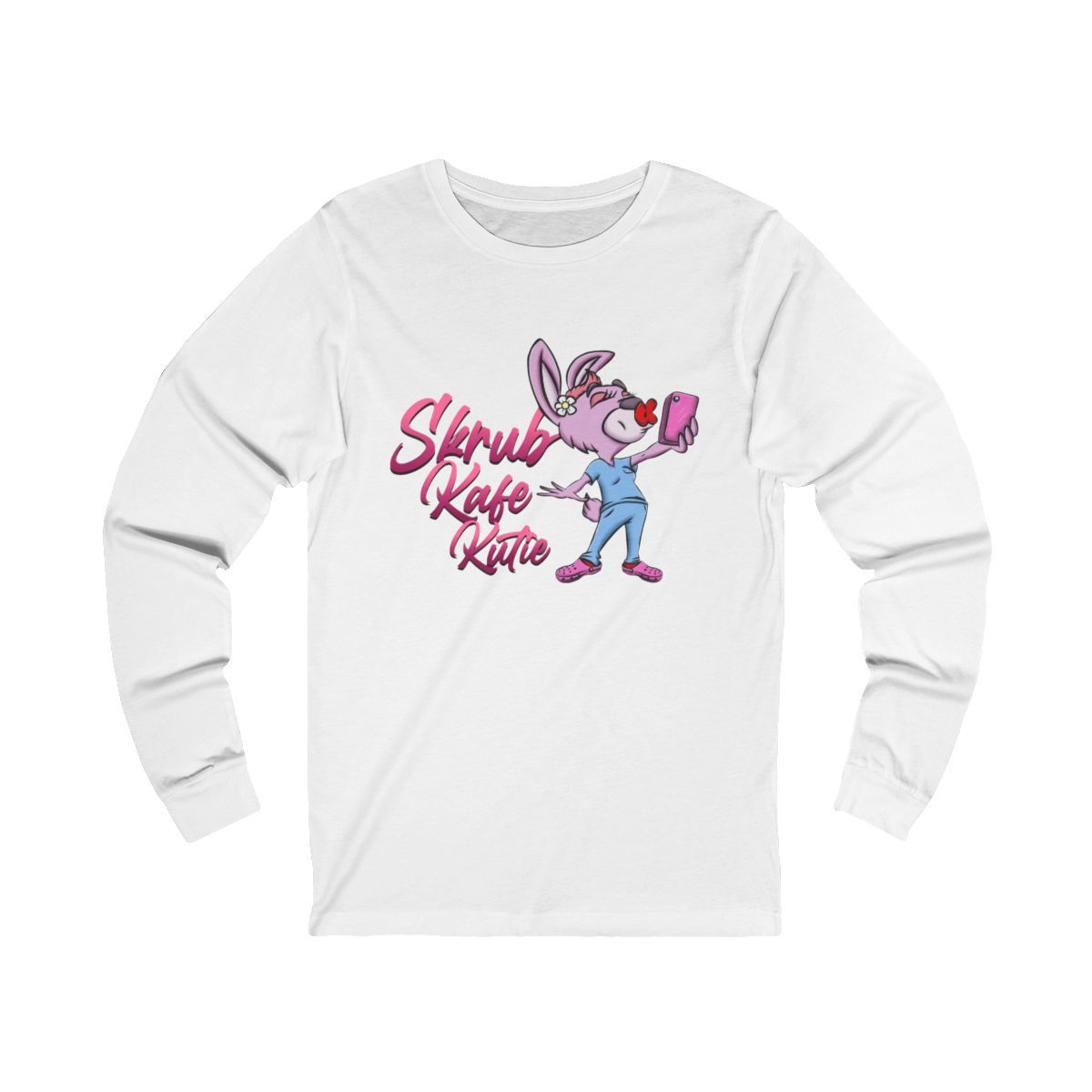 Skrub Kafe Kutie Unisex Jersey Long Sleeve Tee