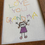Thumbnail: Framed handwriting embroidered keepsake