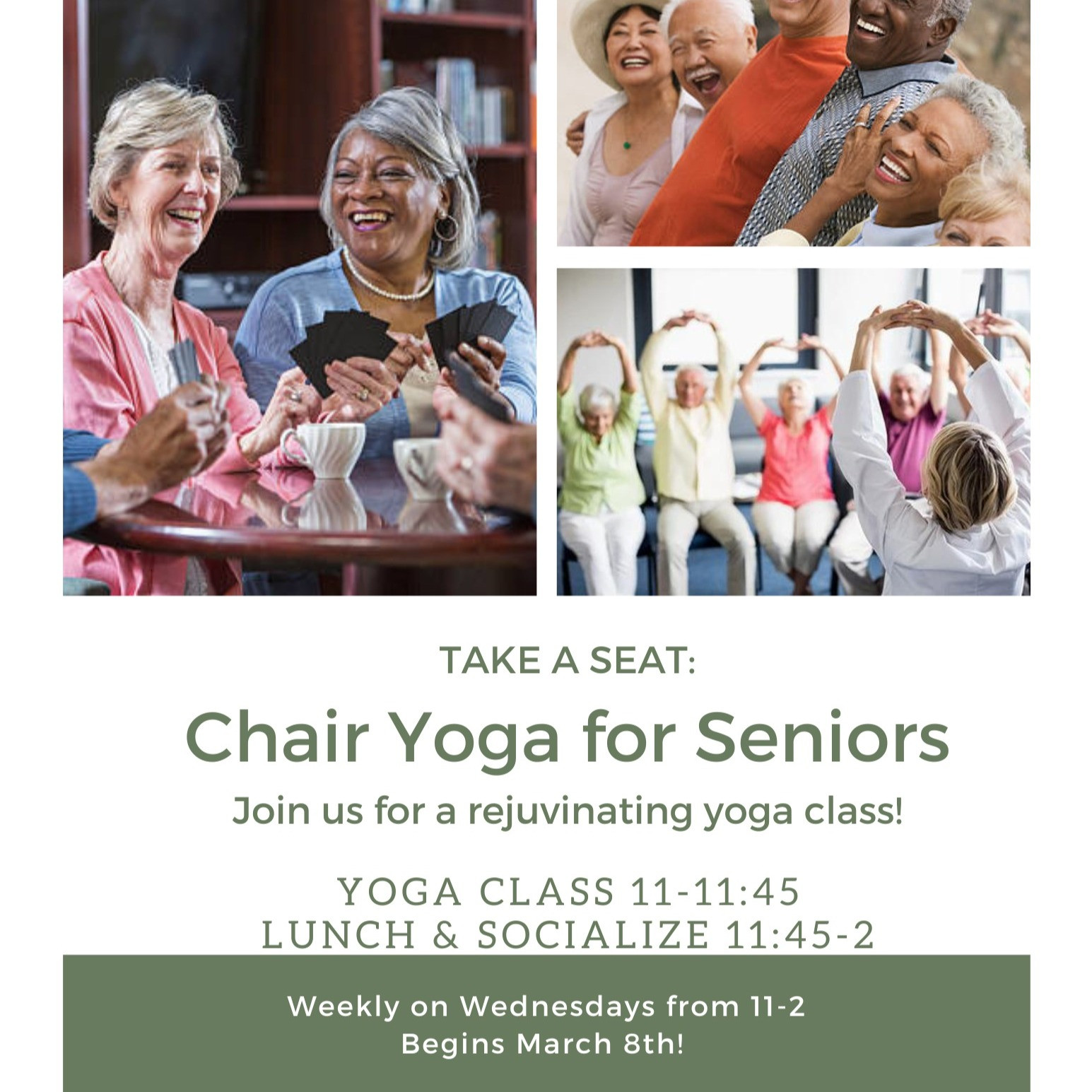Chair Yoga for Seniors Wainwright House
