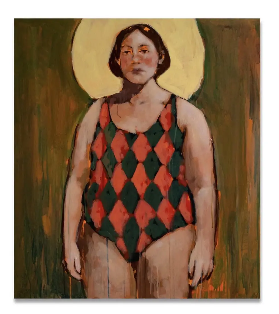 Body Golding Light - Acrylic on canvas, 2025