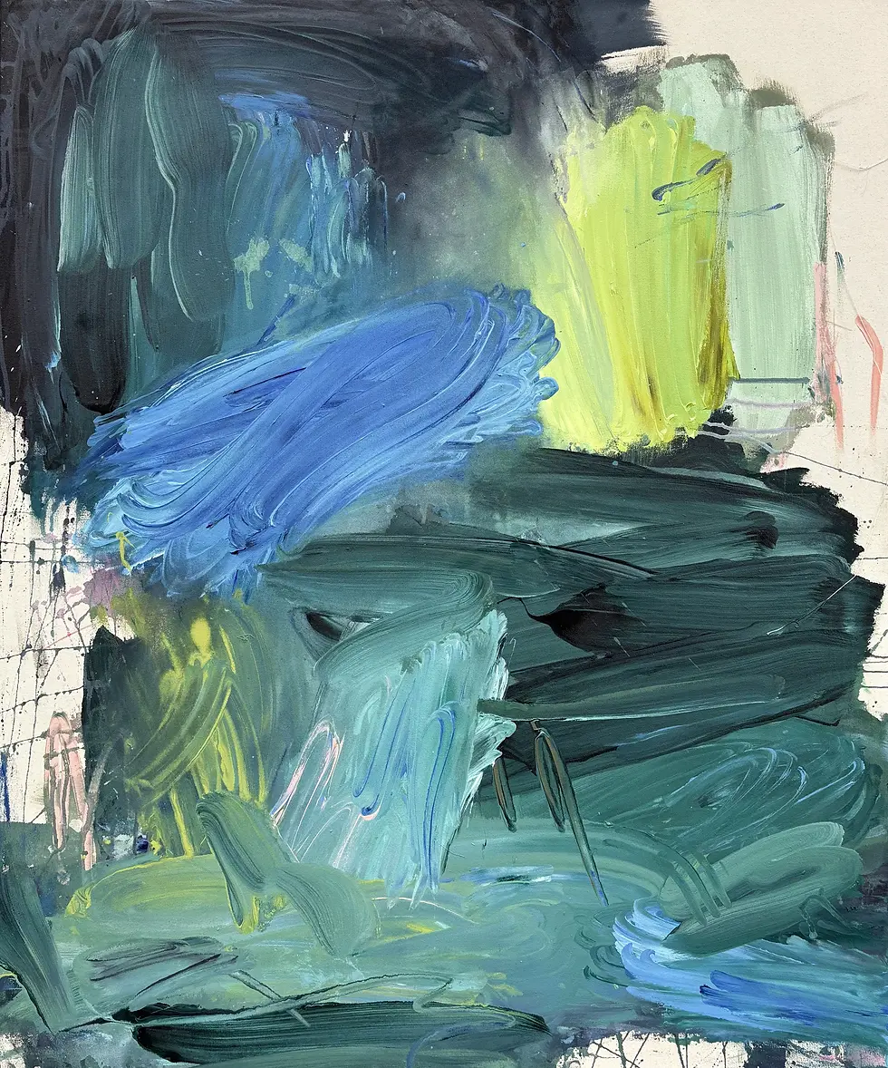 Seep II - Acrylic on canvas, 2025