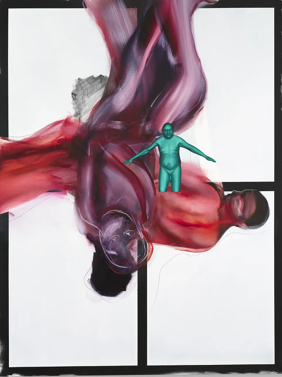 Intruders - Oil on linen, 2023