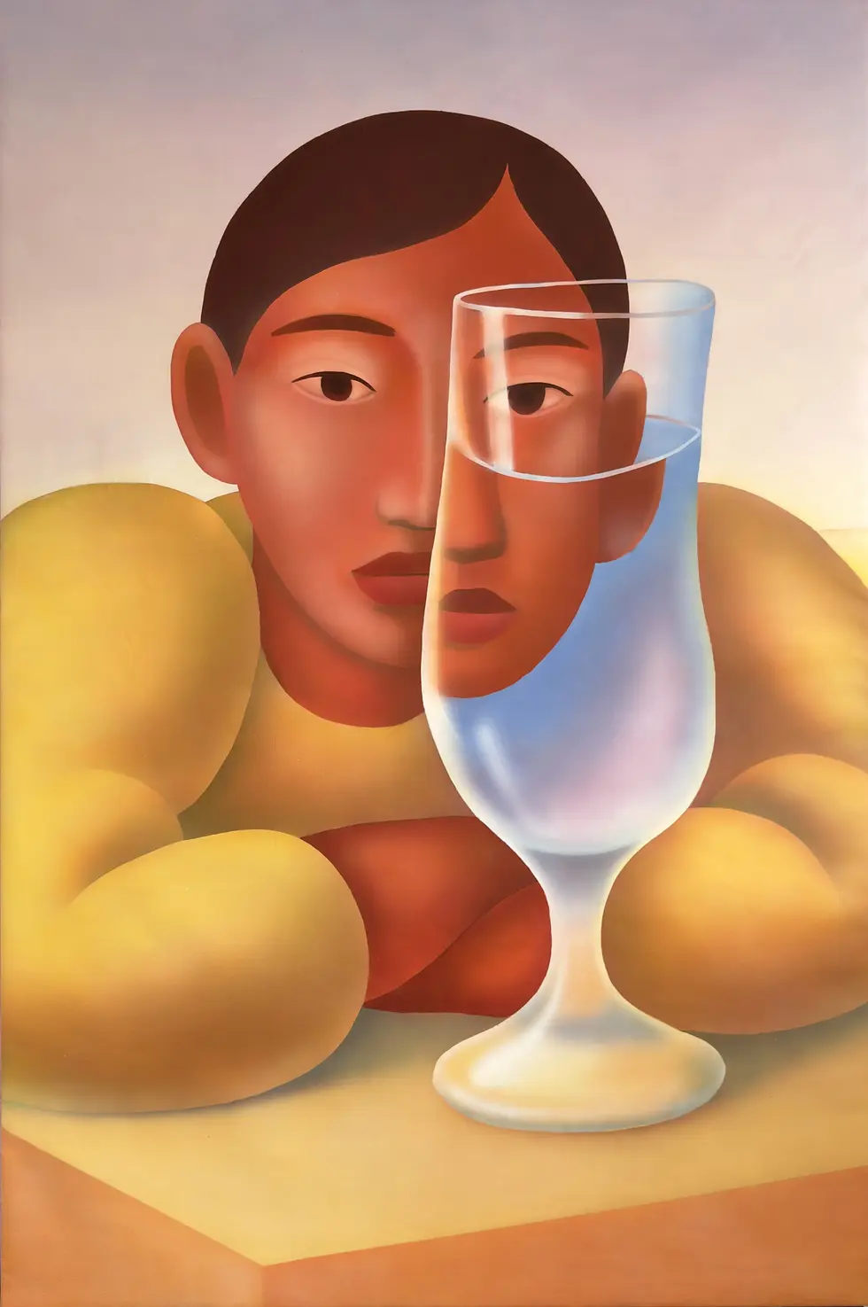 Reflection - Acrylic on linen