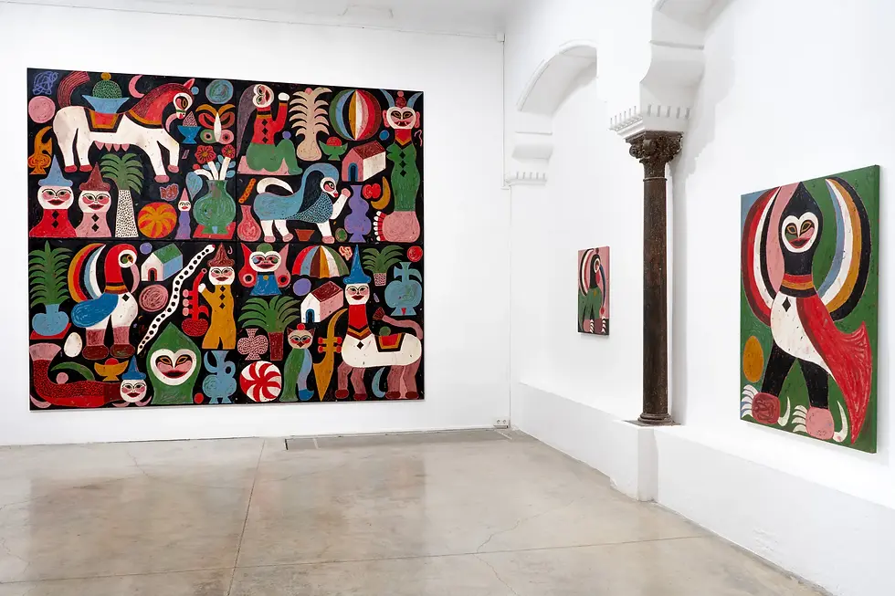Installation view, Delimbo Gallery