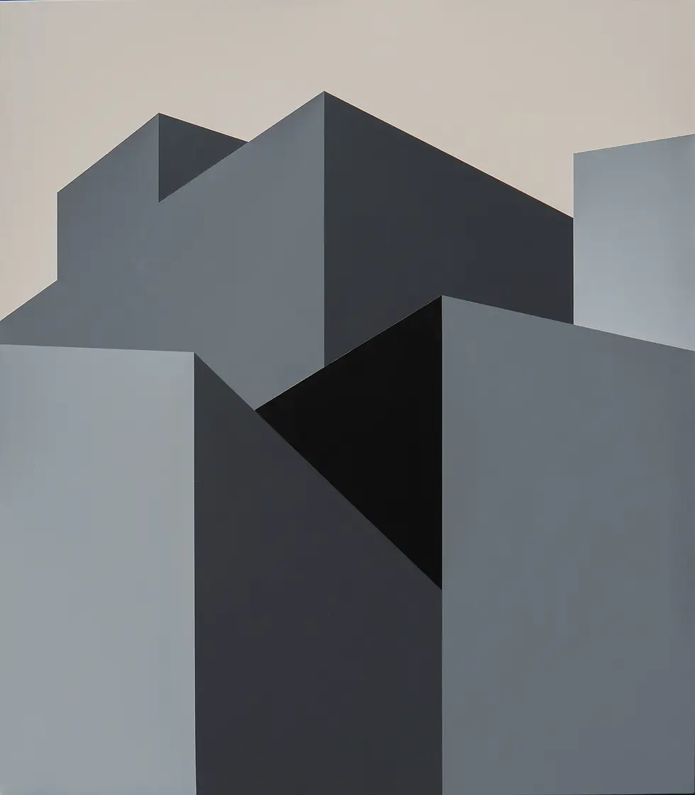 Reacomodos JCO I - Acrylic on canvas, 2026