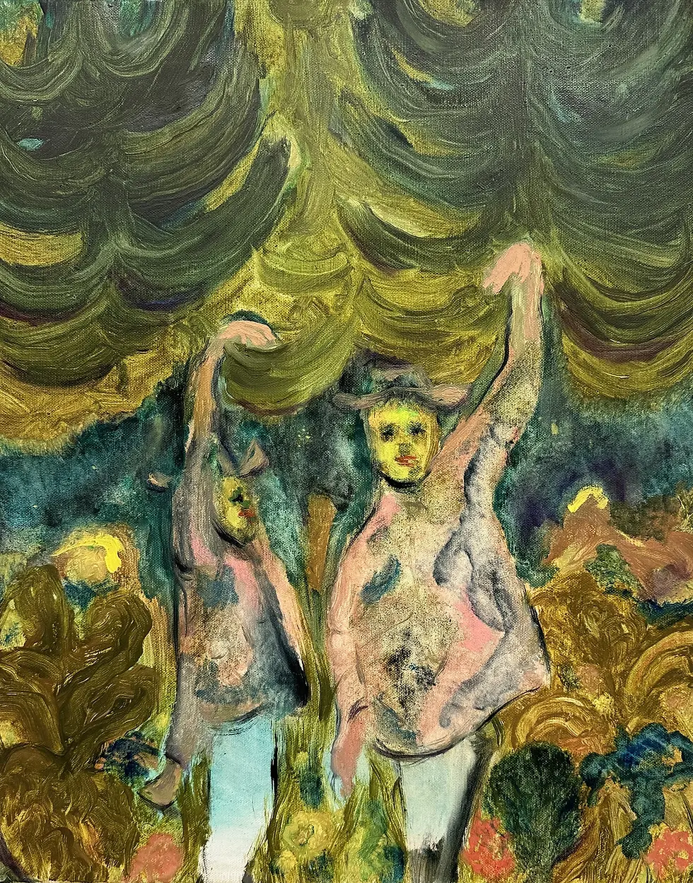 Dystervals - Oil on linen, 2024