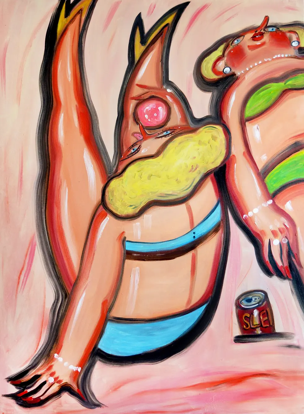 Creamy Tease - Oil on canvas, 2026