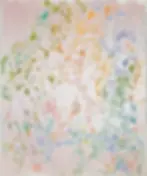 The Anchor - Iridescent and matte acrylic on canvas, 2025