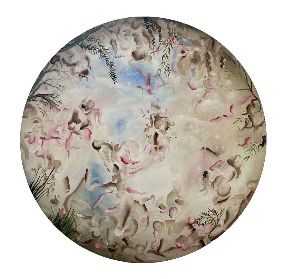 Cupid Soiree - Oil on linen