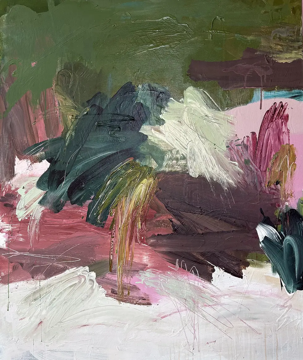 Acolated - Acrylic and oil on canvas, 2026