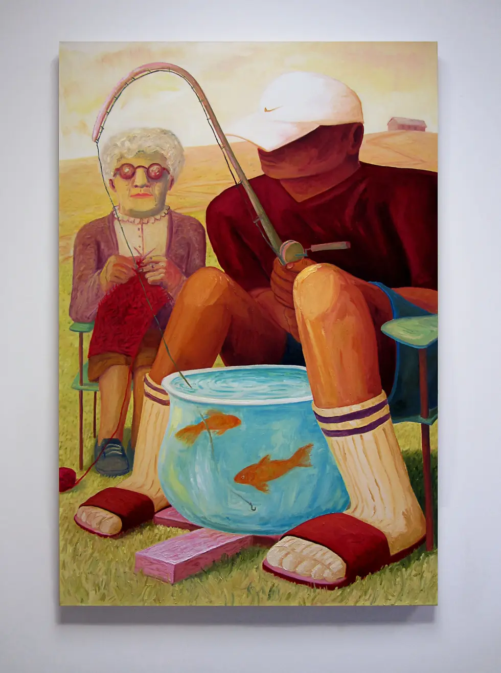 Fishing - Oil on canvas, 2025