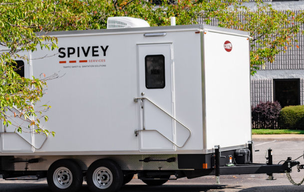 Comfort and Convenience with Restroom & Shower Trailers in Richmond by Spivey Services