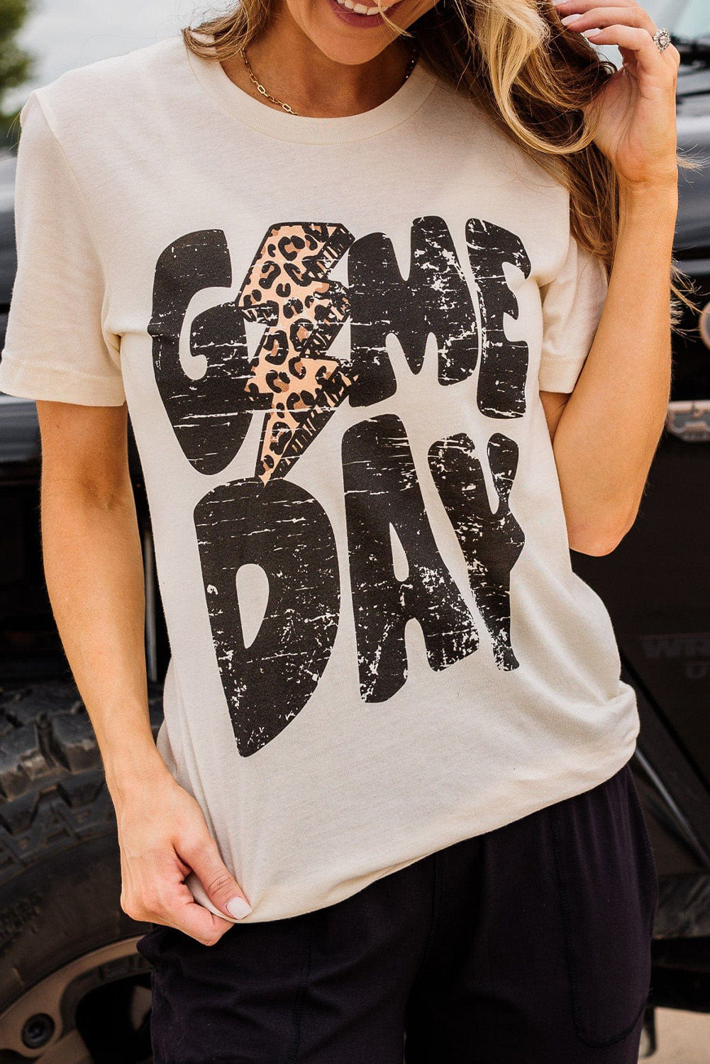 Game Day Football Graphic T Shirt