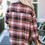 Thumbnail: Blue Oversized Plaid Shacket