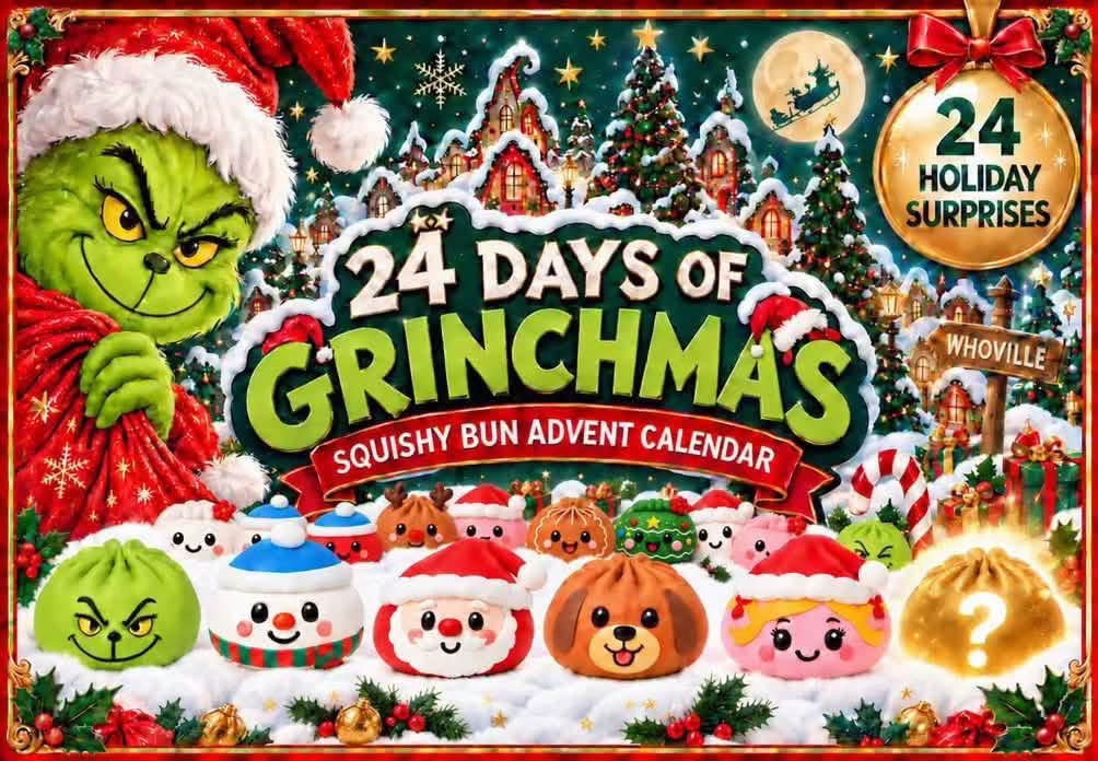 Grinchmas Mystery Dumpling Advent Calendar-PREORDER