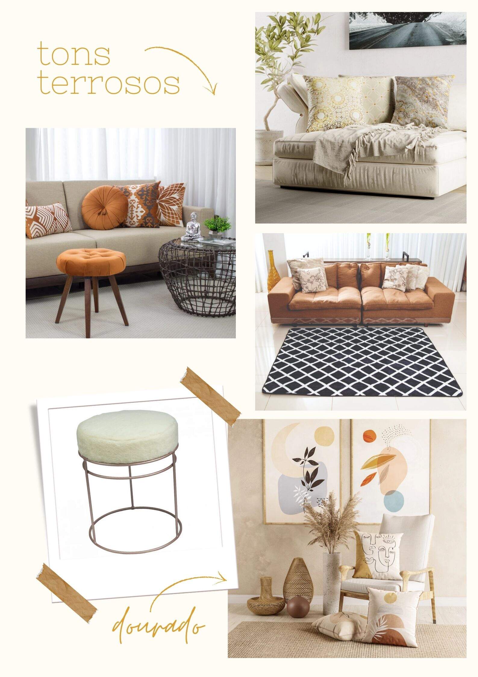 moodboard textil para casa