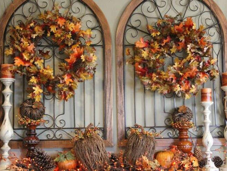 Decoração de outono em três passos