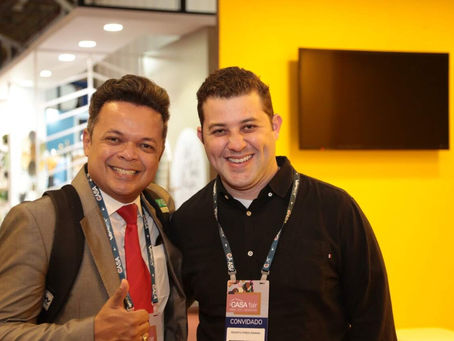 Renato Iñarra e André Jacob abriram grade de palestras do Espaço do Empreendedor