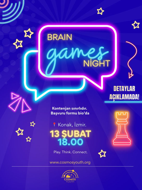 Brain Games Night Katılımcı Çağrısı