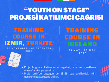 Cosmos Youth "Youth On Stage" Katılımcı Çağrısı