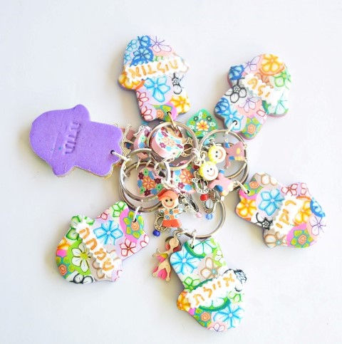 Thumbnail: מחזיק מפתחות -חמסה קטנה