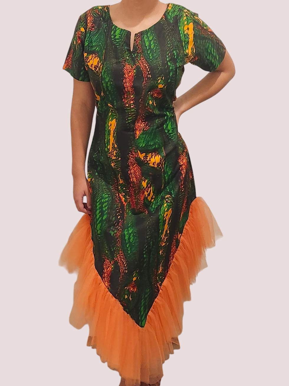 Thumbnail: Green Fire Fly Tulle Dress