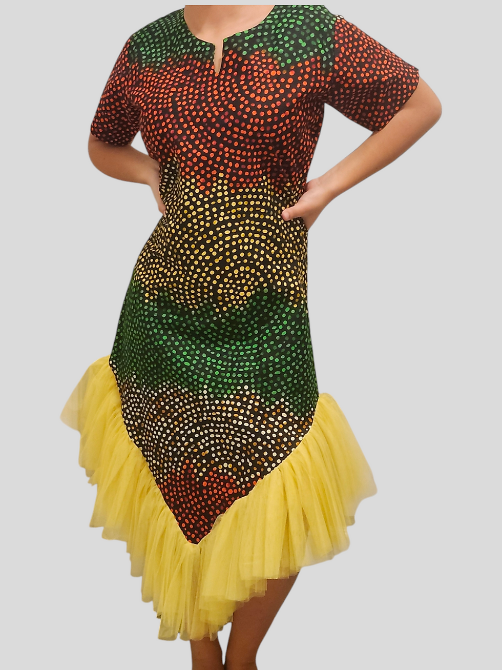 Thumbnail: Vibez Holiday Tulle Dress