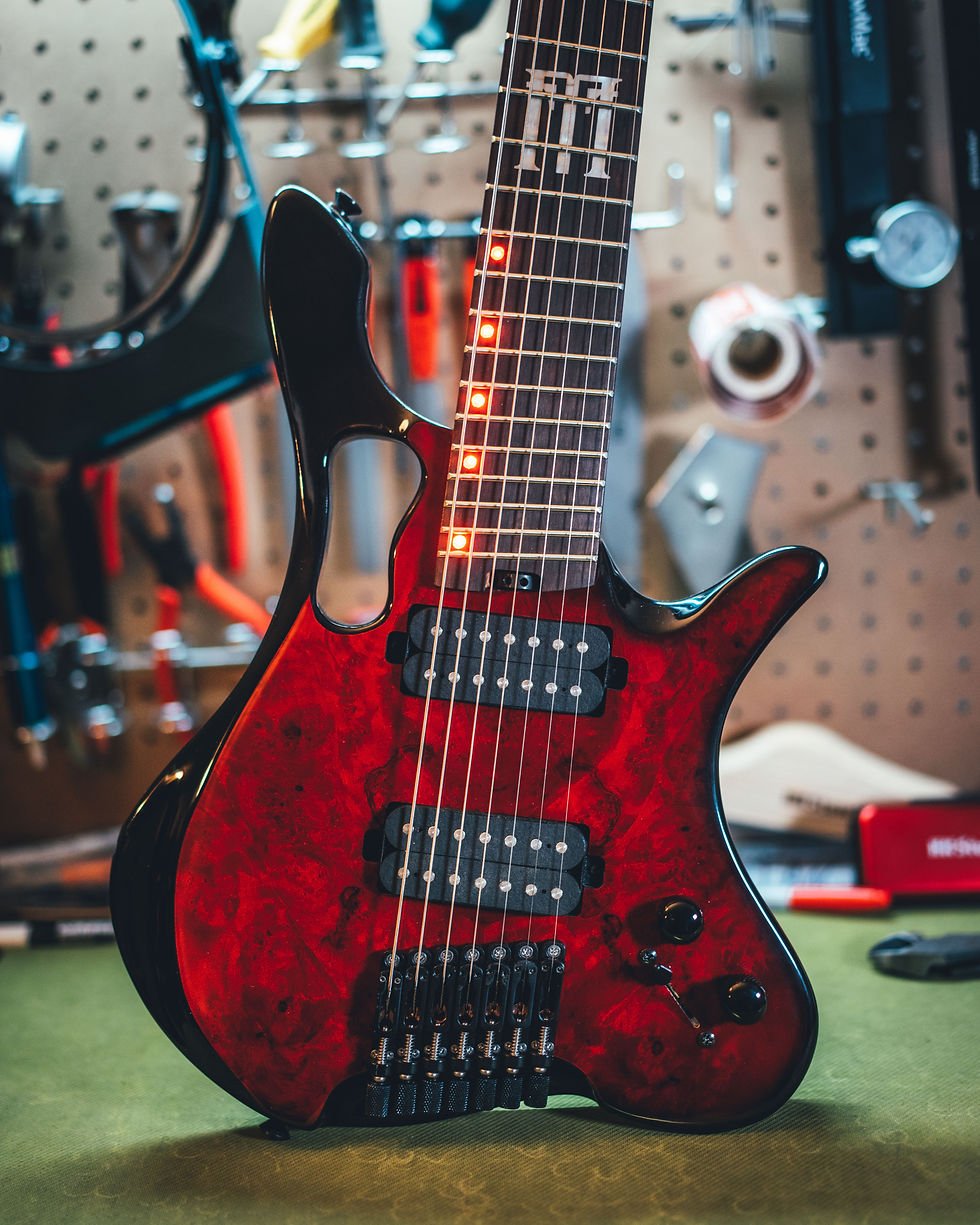 Thumbnail: Esphera 7 - Red / Black Burl
