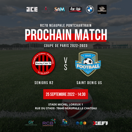 Matchs du Week-End - 24 Septembre 2022