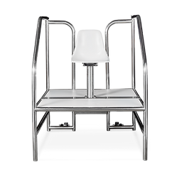 Stainless Steel Lifeguard Chair made by Paddock Pool Equipment