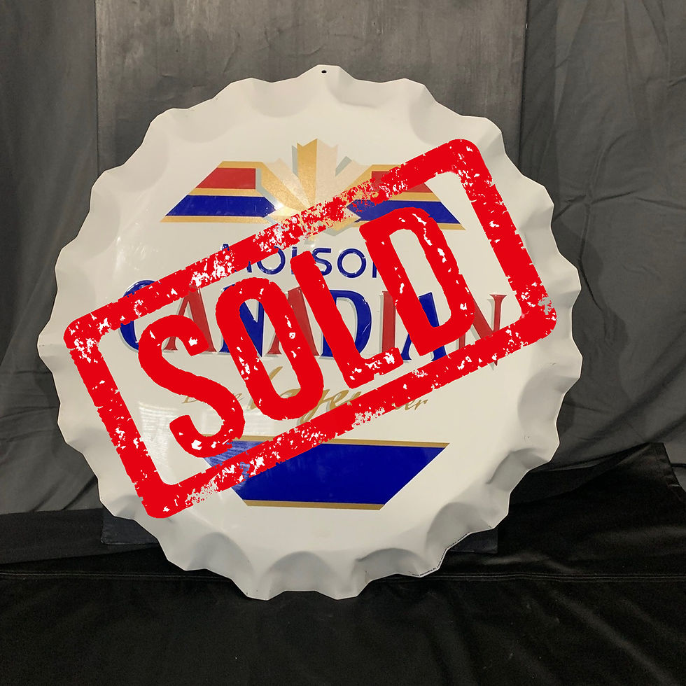 Molson Canadian Metal Sign