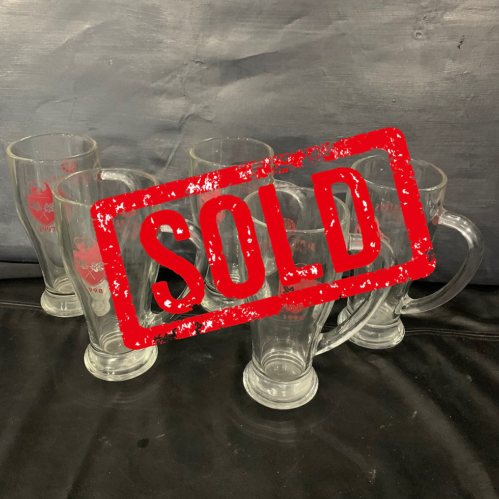 Banff Springs Canadian Pacific Hotel Goblets with Handles