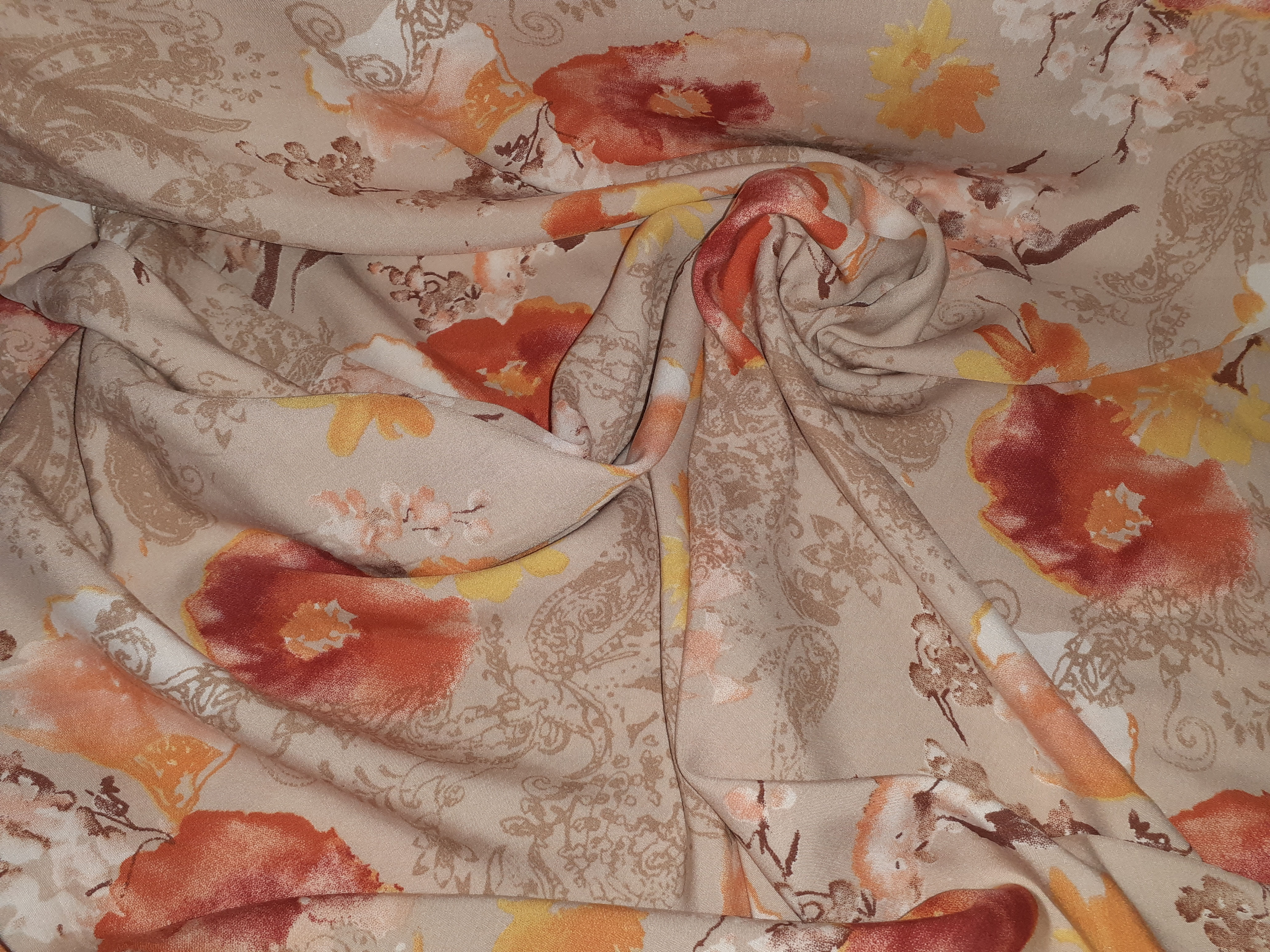 Viskose-Druck von Milliblus