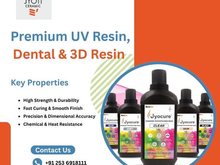 UV Resin, Dental Resin & 3D Resin – Innovation in Modern Manufacturing