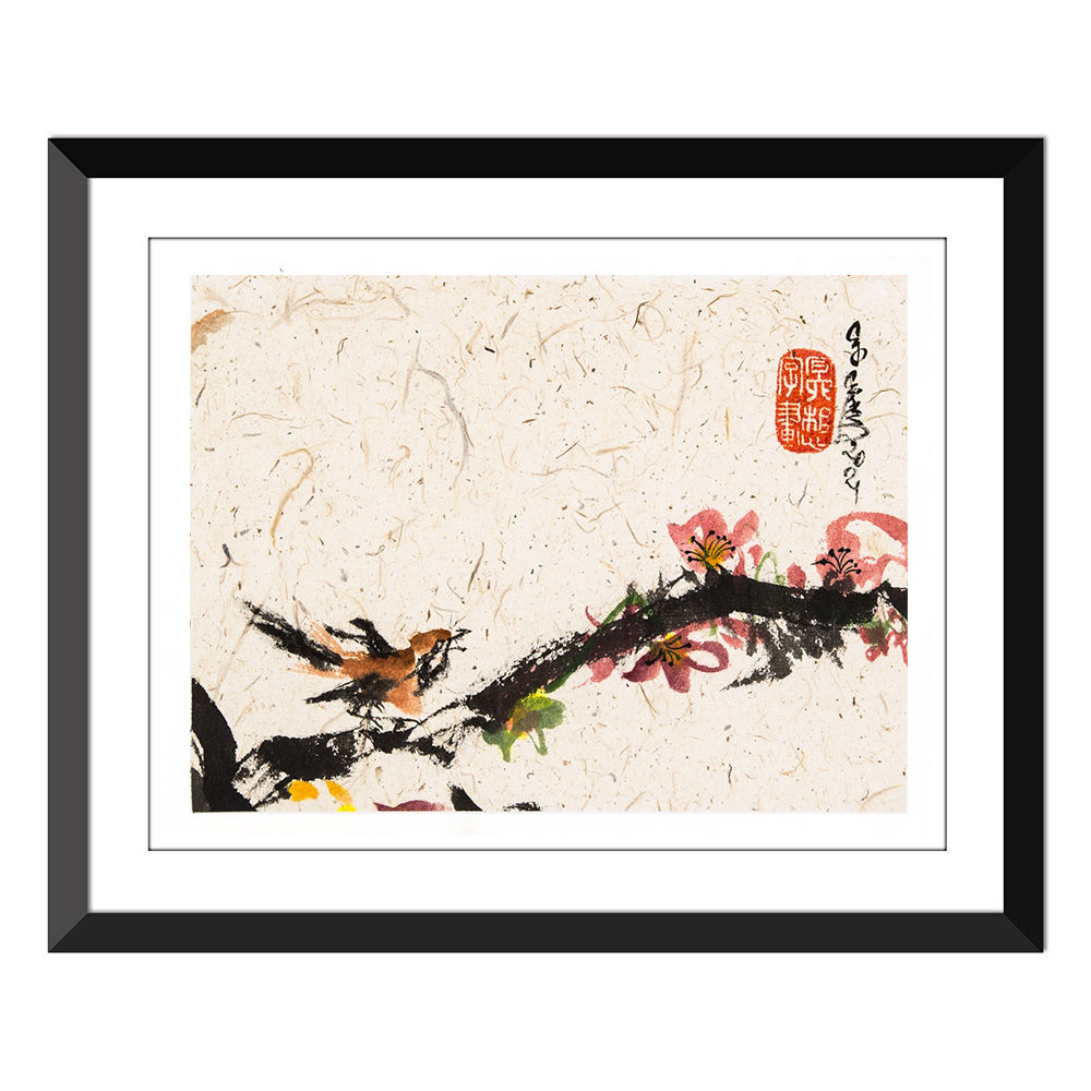 Bird drawing #2- 6x8"