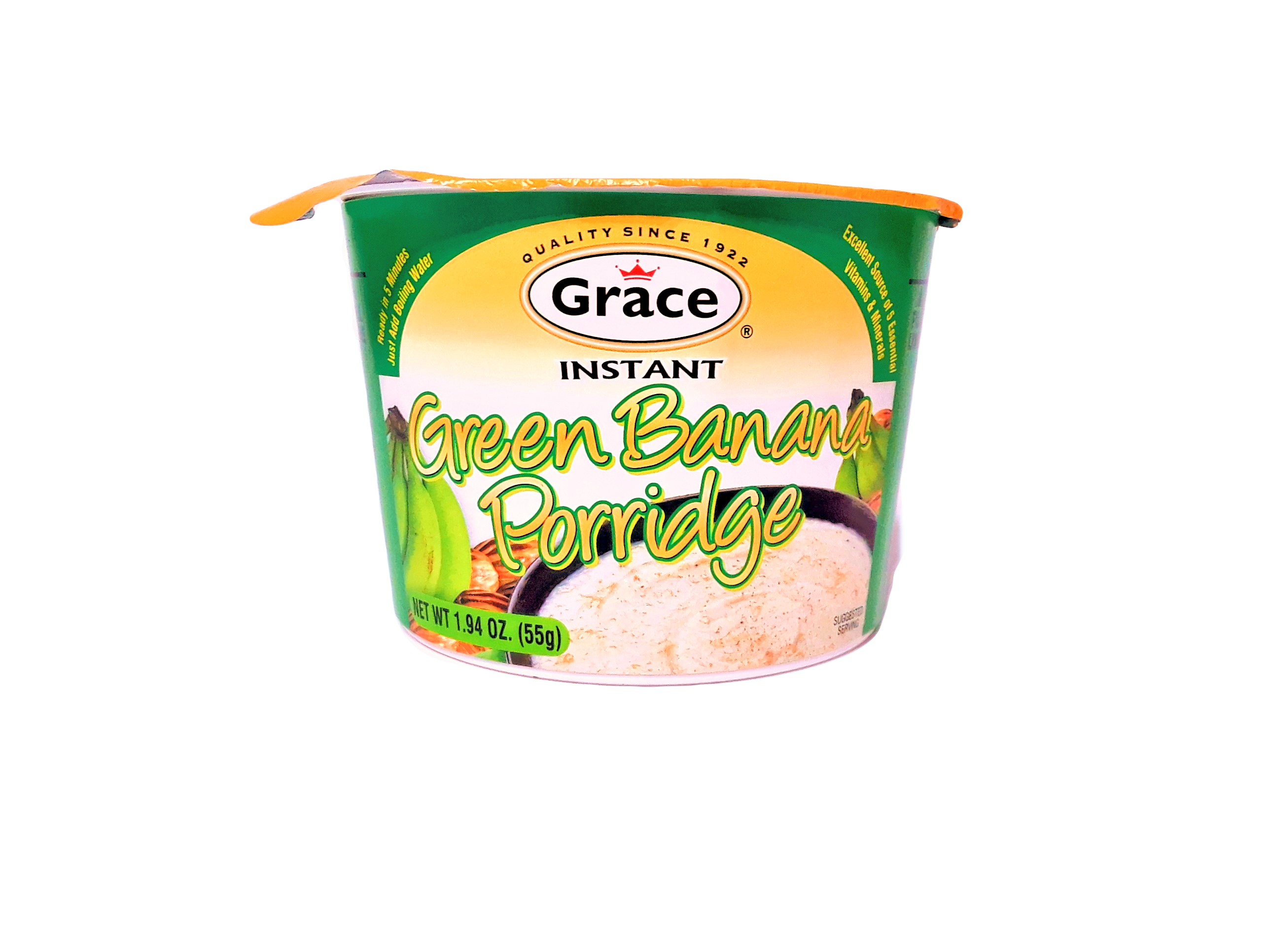 grace instant green  banana porridge